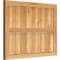 Ekena Millwork Framed Board-n-Batten Shutters, Rough Sawn Western Red Cedar, 32 1/4W x 24H, PR RBF06S32X024RWR - alternate 4